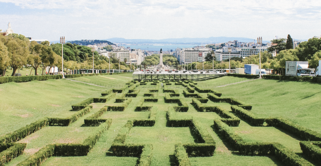 Photo: View from the top of Park Eduardo to the city center